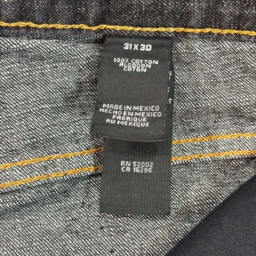 Claiborne Mens Straight Leg Jeans 31x30‎ Dark Wash Denim NWT